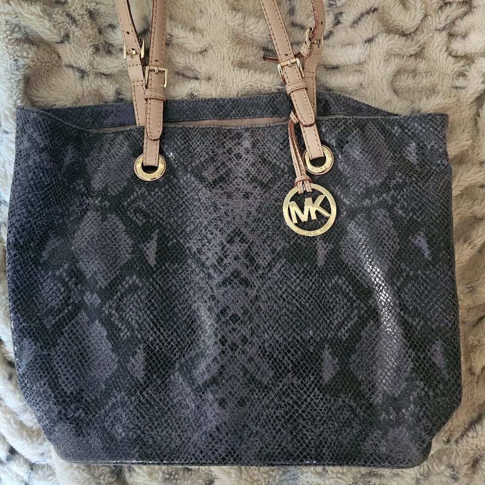 Michael Kors Snake Print Tote